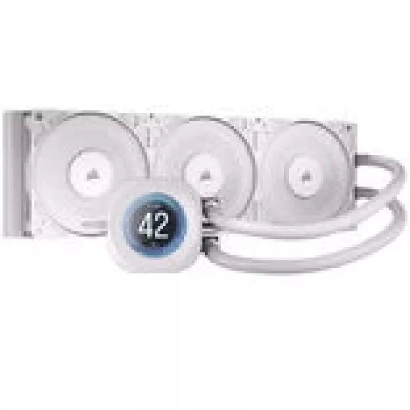 All-in-one-vloeistofkoeler Corsair Nautilus 360 RS 12 cm wit