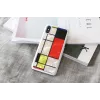 iKins Mondrian hoesje voor iPhone XS/X, wit, K1624H