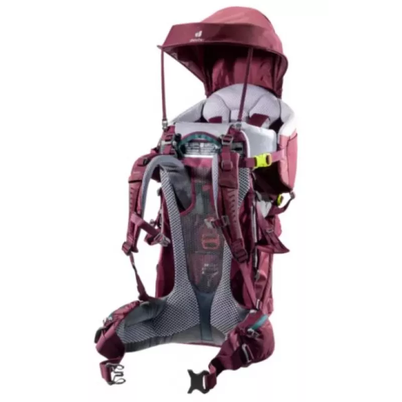 Deuter Kid Comfort babydraagrugzak polyamide rood