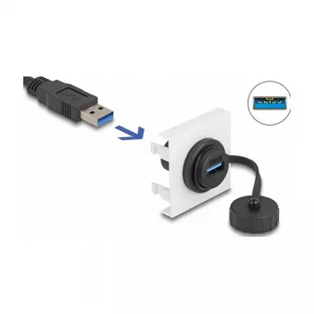 DeLOCK Easy 45 module SuperSpeed USB 5 Gbit/s USB Type-A bus 45 x 45 mm