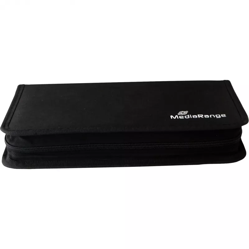 CD-wallet MediaRange voor 48 cd's/dvd's zwart (BOX51)