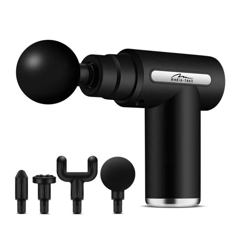 Massagepistool Media-Tech MT6521 universeel zwart