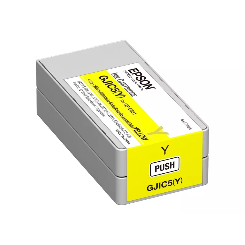 Epson GJIC5(Y): inktpatroon voor ColorWorks C831 (geel) (MOQ=10)