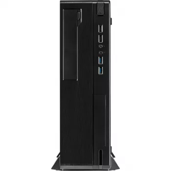 Inter-Tech IT-502 desktop - tower - micro ATX - zonder voeding - USB/audio (88881234)