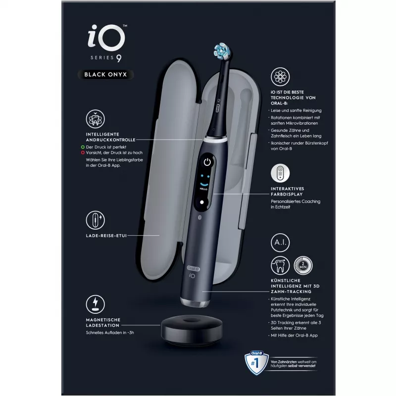 Oral-B iO Series 9 Luxe Edition zwart onyx tandenborstel
