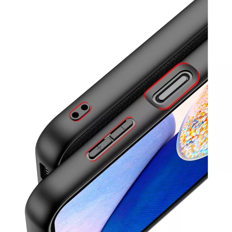 StyleShell NYLO, telefoonhoesje zwart, Samsung Galaxy A15 5G / A15 4G