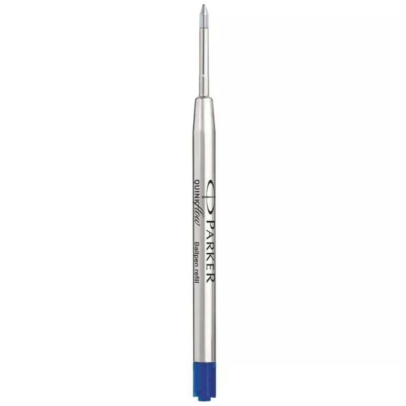 Parker Quinkflow navulling F blauw balpen (blister)