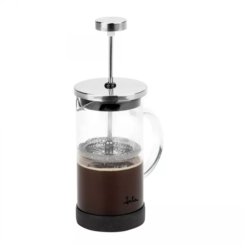 French press JATA HCAF1160 0,6 L zwart transparant