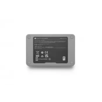 Accu-oplaadhub DJI CP.FP.00000274.01 — compatibel met DJI-accu's, grijs, 5–20 V ingang, 5 V uitgang 2 A