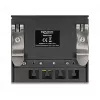 Patchpaneel DELOCK mini desktop RJ45 4 poorten Cat.6A afgeschermd zwart, metaal, 90×22×93 mm
