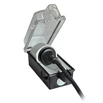 Stopcontact Bachmann 924.349 zwart transparant