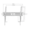Wand-/plafondsteun SBOX PLB-4269T-2 voor 43–100 kg displays, platform 900×600 mm