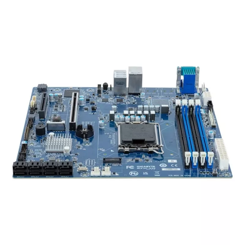 Moederbord - Gigabyte MX34-BS0 1x LGA 1700 Intel® Xeon® E-2400 / 6300 Intel® Pentium® Gold G7400 / G7400T Intel® C262