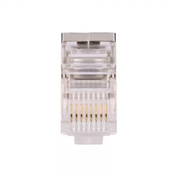 Netwerkkabel Extralink RJ45-stekker CAT5E FTP RJ45 8P8C transparant