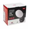 MACLEAN MCE367 wandlamp LED met PIR-sensor, buiten-wandlamp met bewegingsmelder