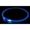 LED-halsband KABB blauw voor honden en katten – oplaadbaar, verstelbare veiligheidshalsband met verlichting