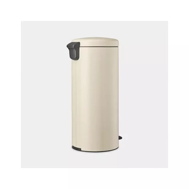 Brabantia NewIcon 30 L ronde beige afvalemmer