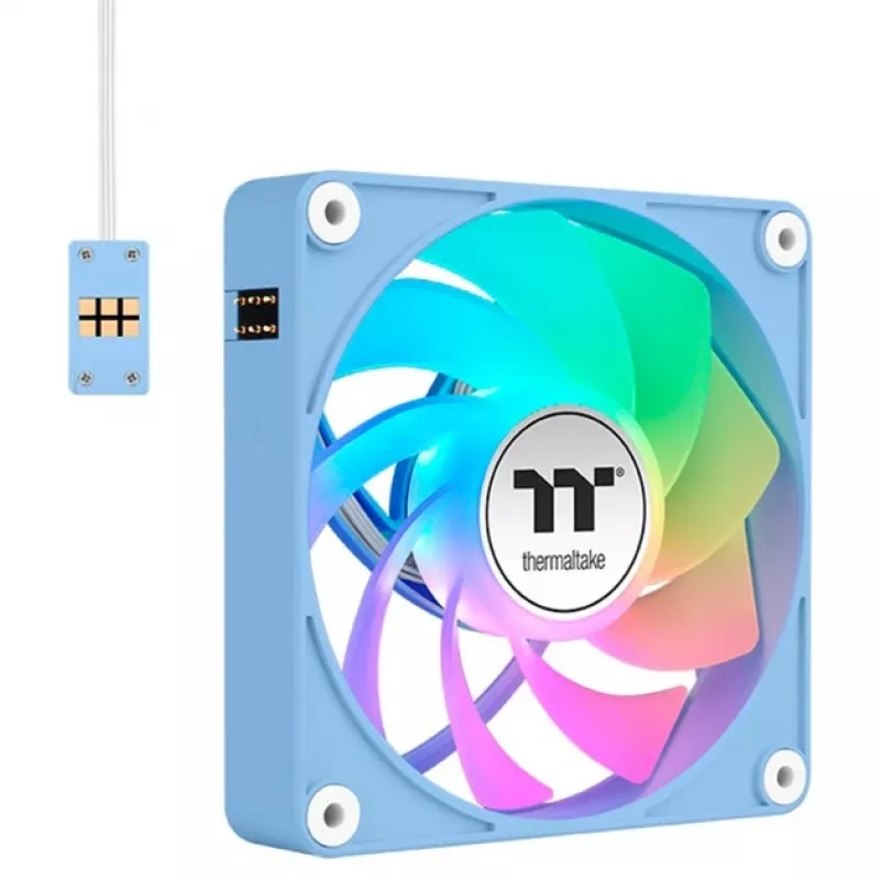Thermaltake CT140 EX Reverse ARGB 140mm behuizingsventilator 3-pack hortensiablauw