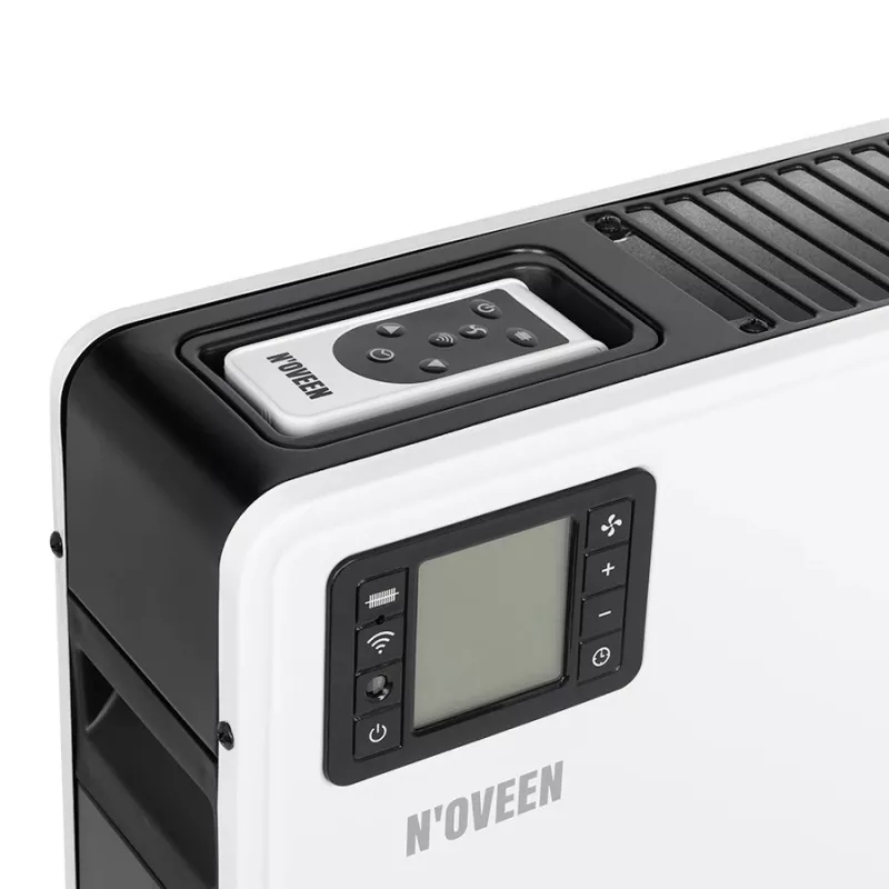 Elektrische convectorverwarming NOVEEN NOVEENCH9099, 2300 W, 3 vermogensstanden, Tuya WiFi smart, LCD, timer, vloeropstelling