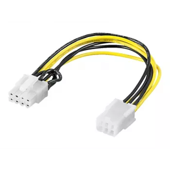 Wentronic Goobay interne pc-stroomkabel - PCI Express 6-polig bus > PCI Express 8-polig bus (93635)