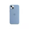 Apple iPhone 15 Plus siliconen hoesje met MagSafe - winterblauw