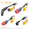Juice Technology JUICE BOOSTER 2 Traveller Plus EV Set (EU) (antraciet/zwart, 1,4 - 22 kW, 3,1 meter kabel)