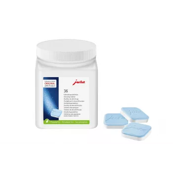 Ontkalkingstabletten Jura Descaler 70751 voor koffiemachines, 36 tabletten in kunststof pot