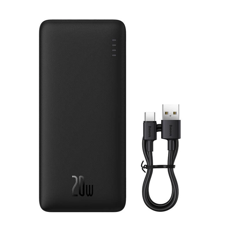 Baseus Airpow lithium-polymeer powerbank 20000 mAh 20 W zwart