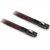SAS-kabel DeLOCK 83073 0,1 m zwart rood