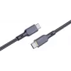 AUKEY CB-KCC101 nylon kabel USB-C naar USB-C 1m