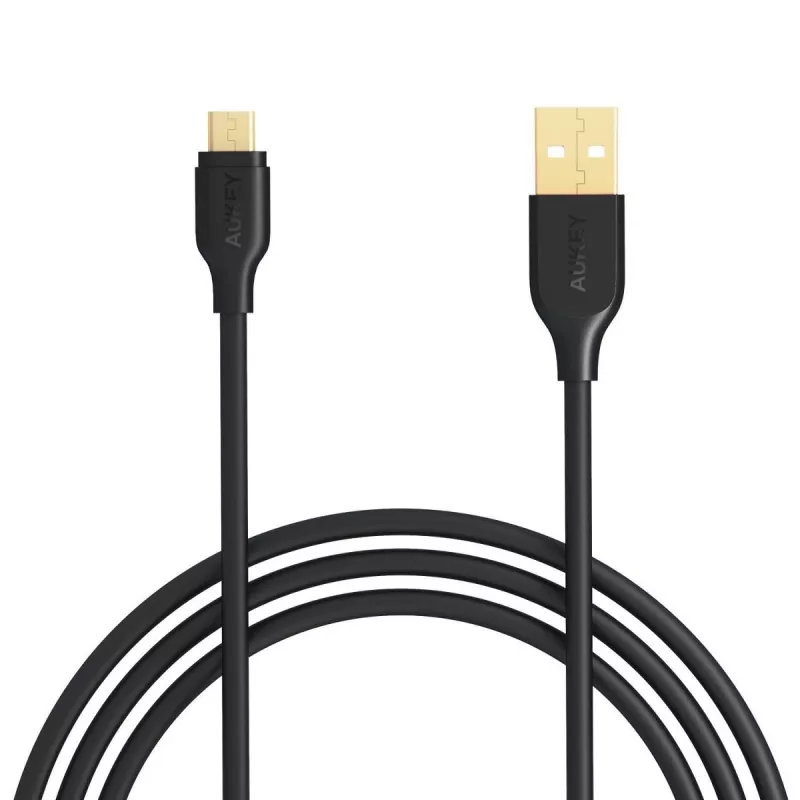 CB-MD1 Zwart Quick Cable Quick Charge Micro USB-USB | 1m | 5A | 480 Mbps