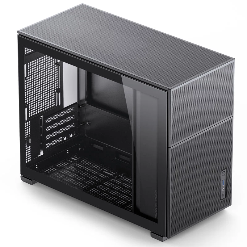 PC-behuizing Jonsbo D31 MESH midi tower zwart