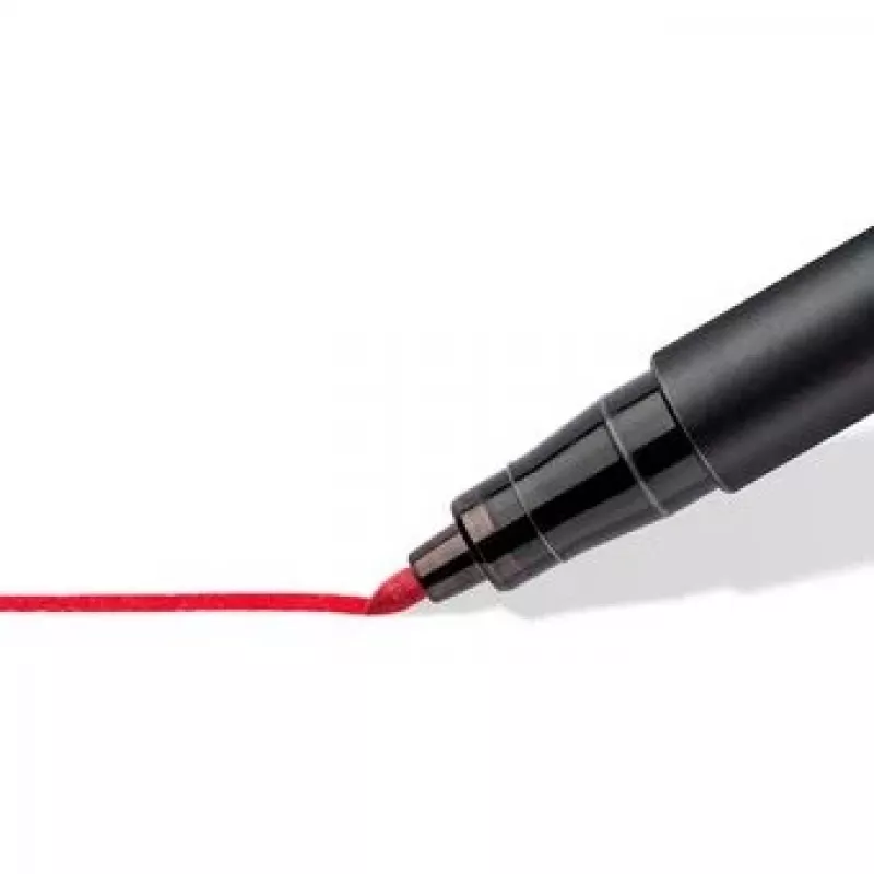 Permanentmarker Staedtler Lumocolor 317 WP4 zwart, blauw, groen, rood
