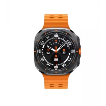 Samsung Galaxy Watch Ultra 3,81 cm (1,5 inch) AMOLED 47 mm digitaal 480 x 480 pixel touchscreen 4G grijs, titanium Wi-Fi GPS (satelliet)