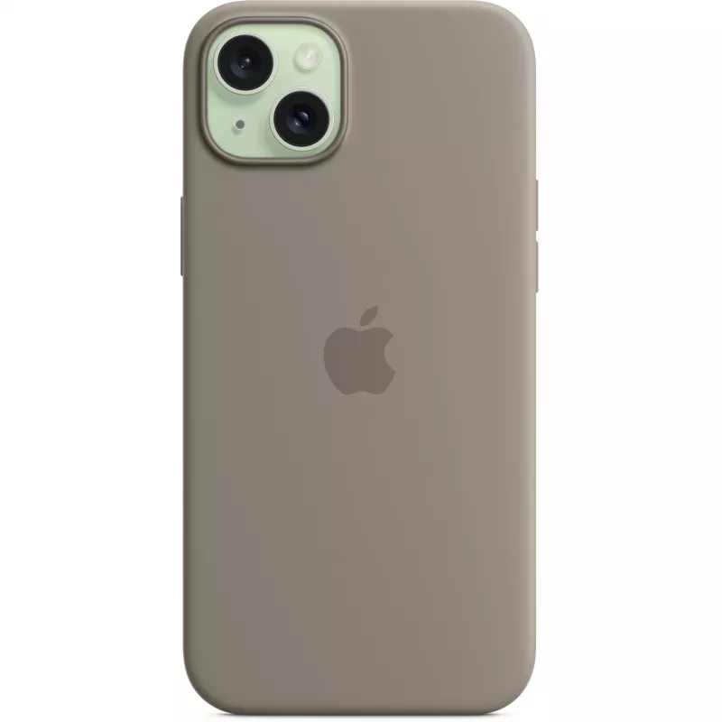 Silicone hoesje Apple iPhone 15 Plus MagSafe Clay Cover