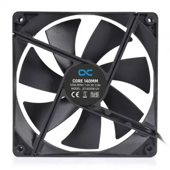 Ventilatormodule Alphacool 24847 zwart kunststof 140x140x25mm