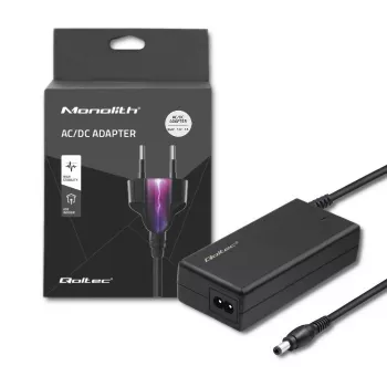 Qoltec 84W desktopvoeding | 12V | 7A | 5,5*2,5 | +netsnoer
