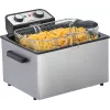 Friteuse Steba DF 300 Double 5 L 3000 W zwart roestvrij staal