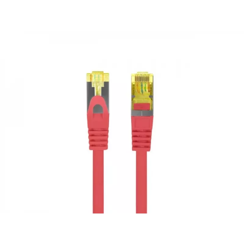 Netwerkkabel Lanberg PATCHCORD KAT.6A S/FTP LSZH CU 0,5M rood