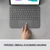 Case met toetsenbord Combo Touch US iPad Pro 11 1,2,3 Gen grijs