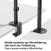Monitorarm 17-32 inch, max. 9 kg, zwart