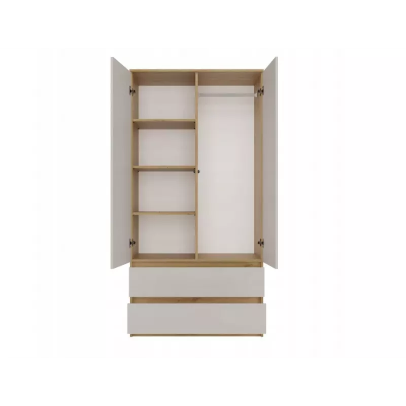 MALWA SS-90 kledingkast Artisan-eiken/kasjmier