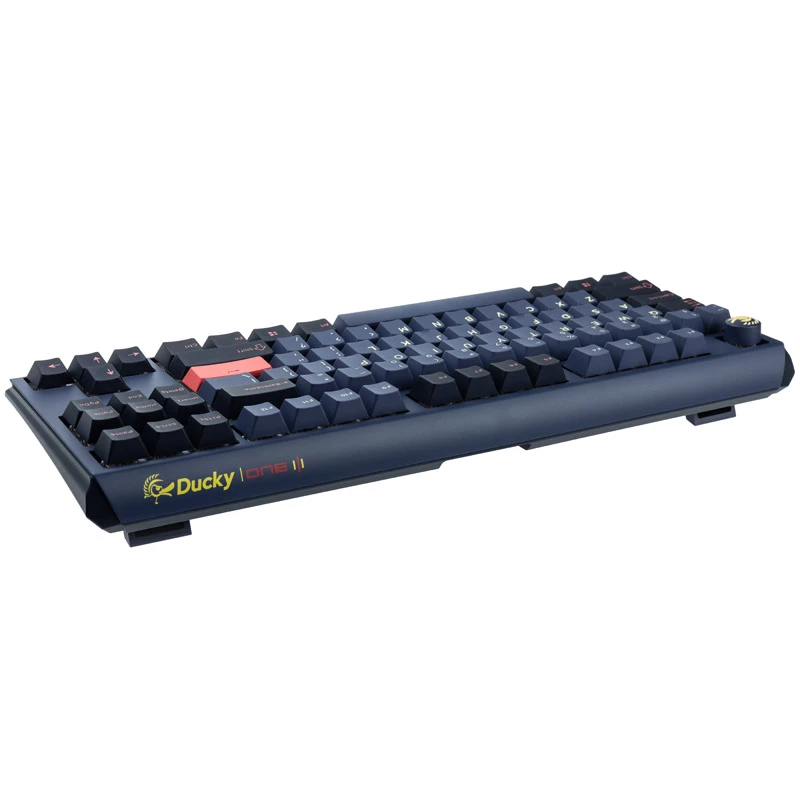 Ducky One 3 TKL toetsenbord gaming USB US English blauw