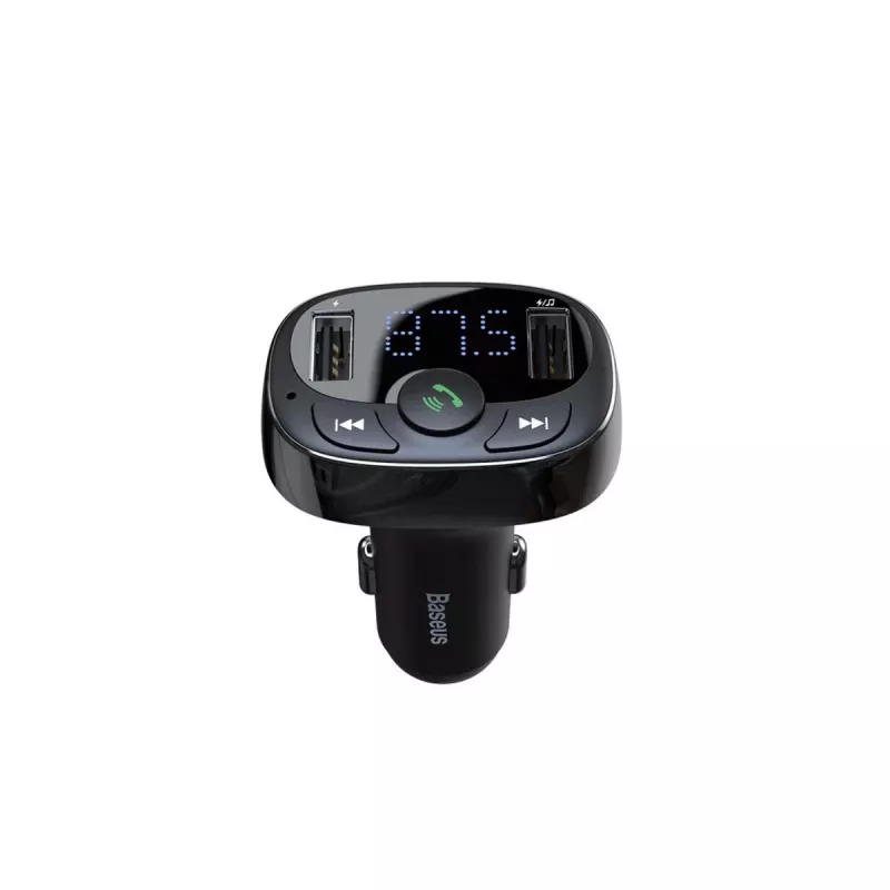 FM-transmitter Baseus SUP0004410 87,5–108 MHz Bluetooth USB zwart