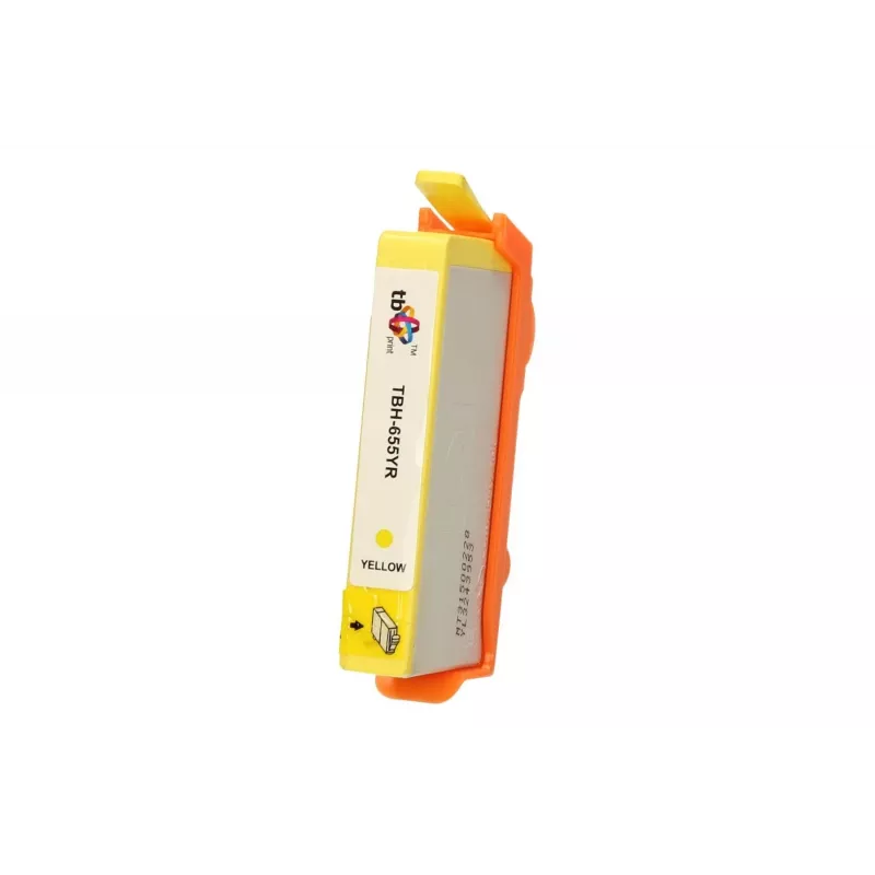 Inktpatroon TB compatibel met HP 655, geel, ref.