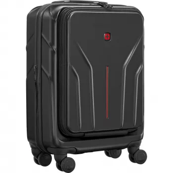 Compacte harde handbagage-trolley Wenger Amplix 653323 — zwart, compact