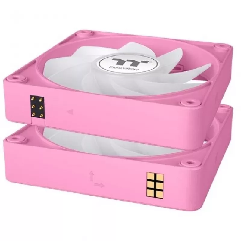 Thermaltake CT120 EX Reverse ARGB 120mm roze 3-pack