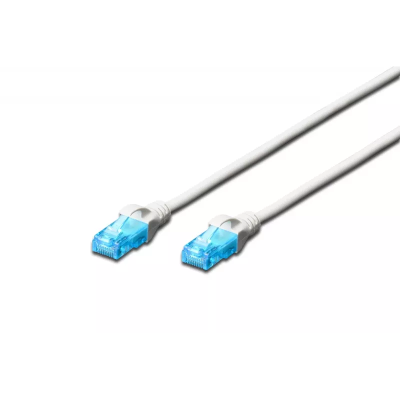 Netwerkkabel Digitus 0,25 m RJ-45 Cat5e wit