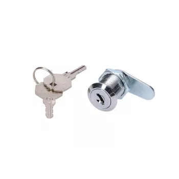 Deurslot Extralink ROUND LOCK FOR CABINETS, rond kastdeurslot, zilver