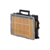 Kleinonderdelenmagazijn Stanley Sortmaster Multilevel Organizer zwart transparant 400x420x315 mm
